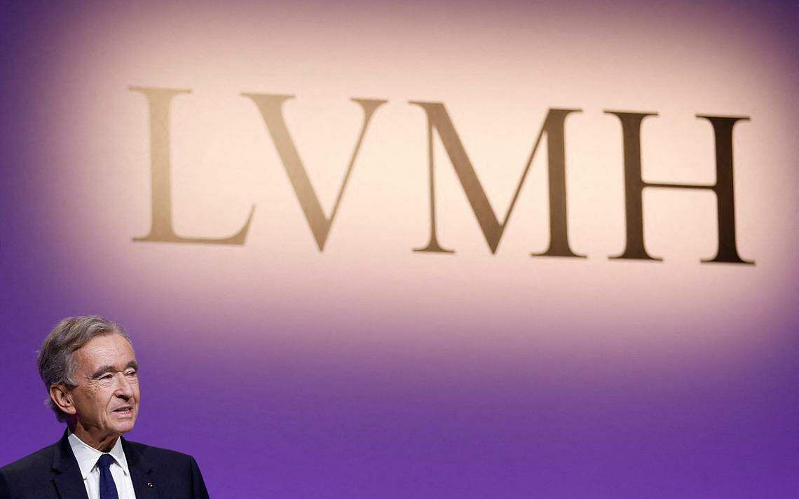 French luxury group Louis Vuitton Moët Hennessy sales, profit hit