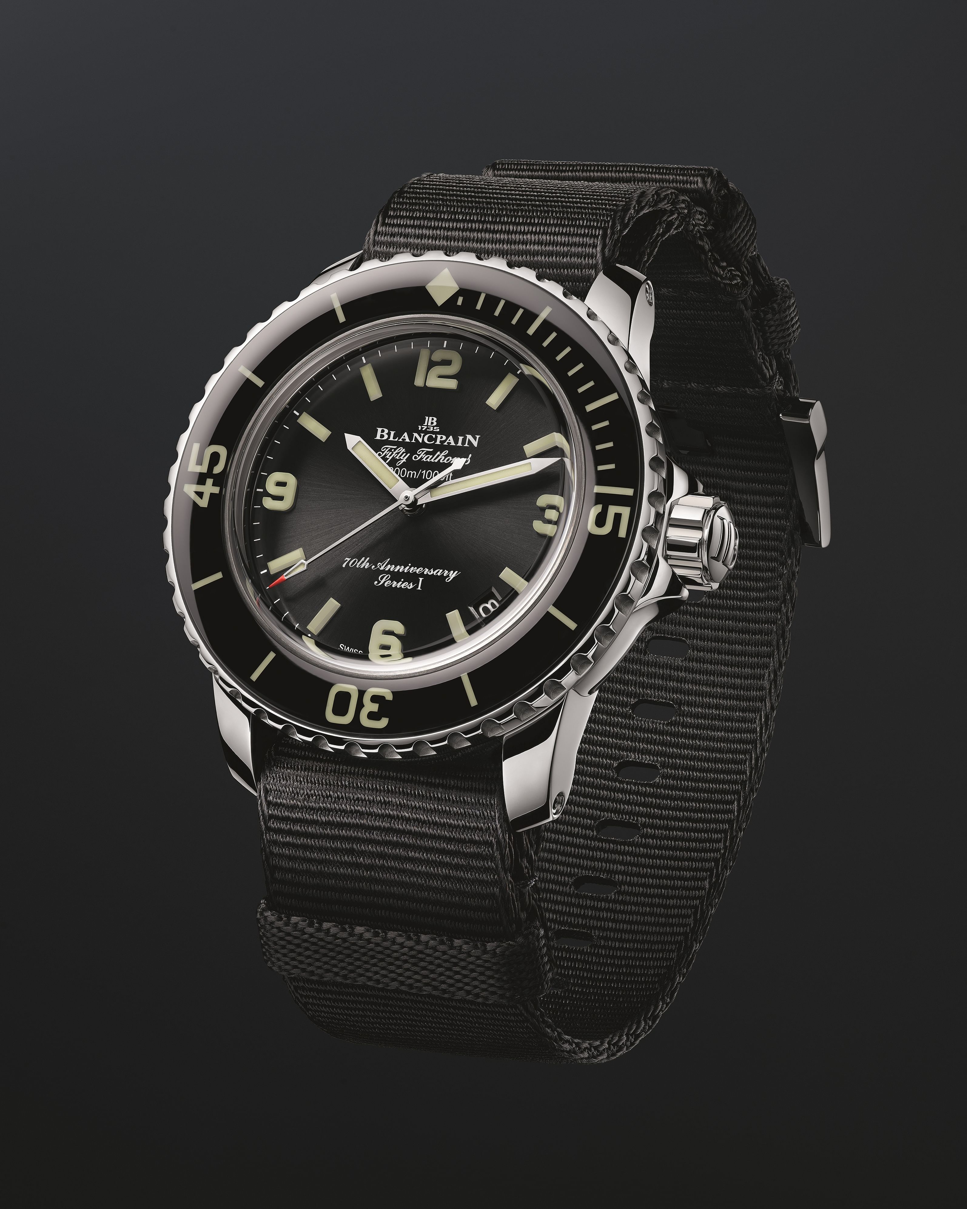 Blancpain commemorates the Fifty Fathoms 70th year with three new