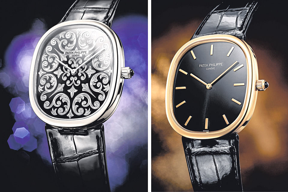 Patek philippe golden clearance ellipse 50th anniversary price