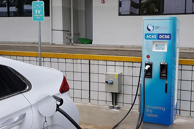 sp ev charging