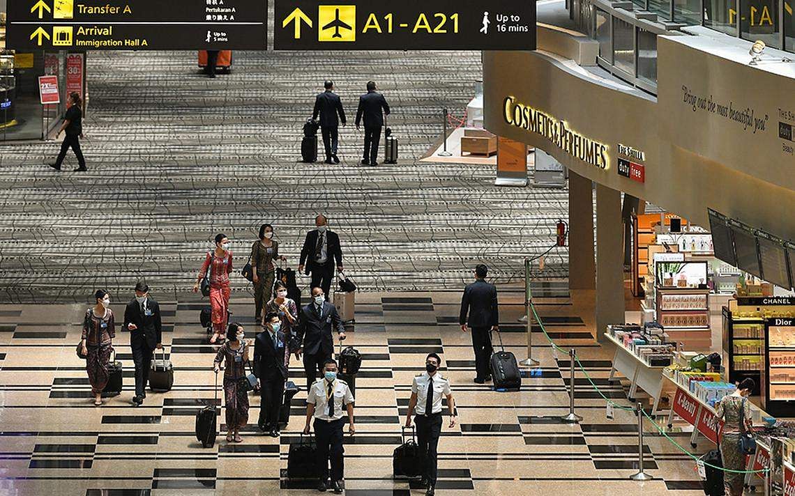Changi Airport - To prepare for T2's partial reopening on