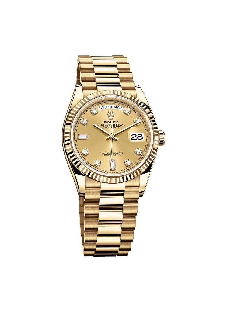 Full gold clearance rolex price