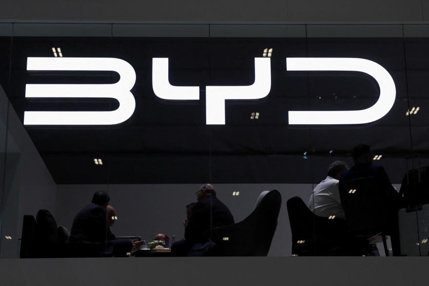 BYD pitches floating luxury SUV to win over European buyers