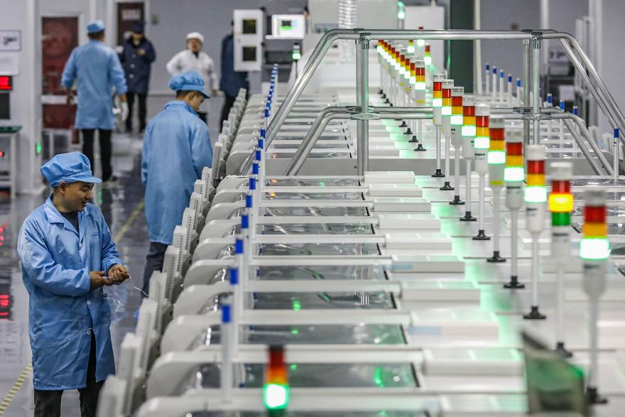 China’s factory activity expands for first time in six months China’s factory activity expands for first time in six months