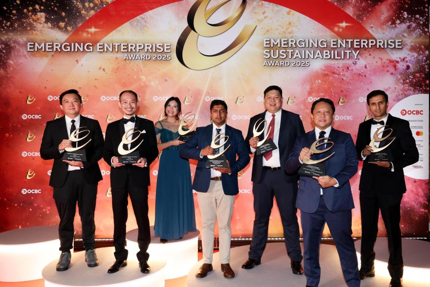 Seven companies from Singapore, Malaysia and Hong Kong bag top honours at the 2025 Emerging Enterprise Awards